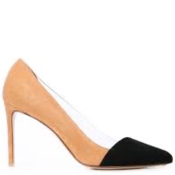 FRANCESCO RUSSO Contrast Panel Pumps - Picture 5 of 12